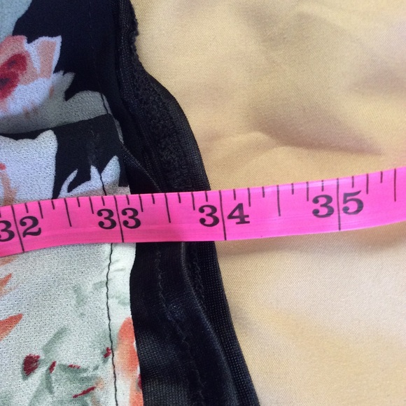 PerSun Floral Deep V Zip Long Sleeve Romper XL - Picture 11 of 13